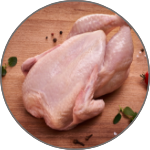 Whole Frozen Chicken